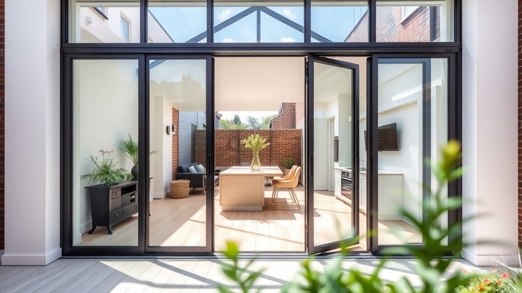 Bifold Door Glazing Pinner
