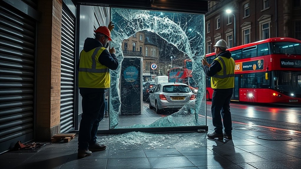 Emergency Shop Front Repair Pinner