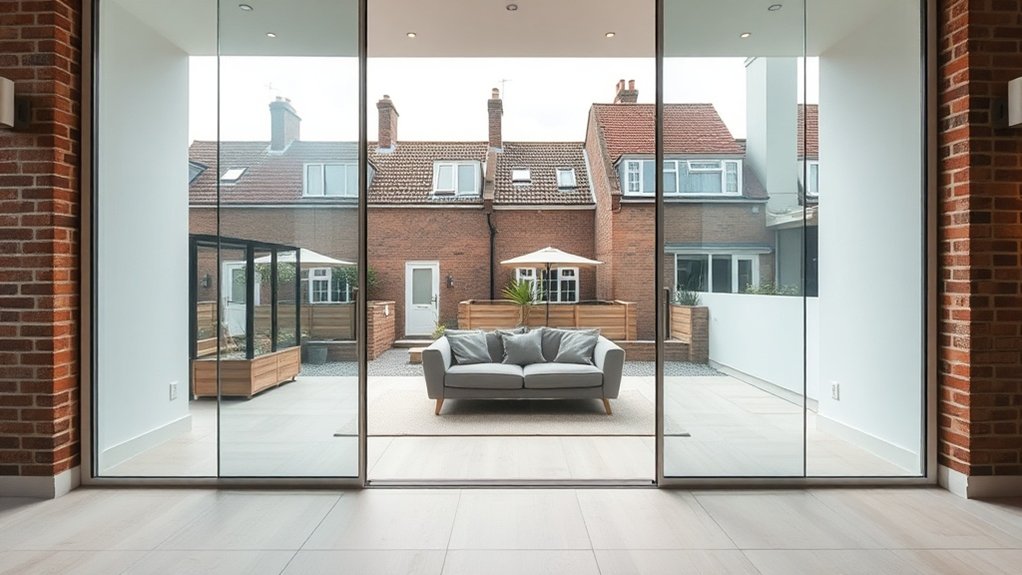 Frameless Glass Doors Pinner