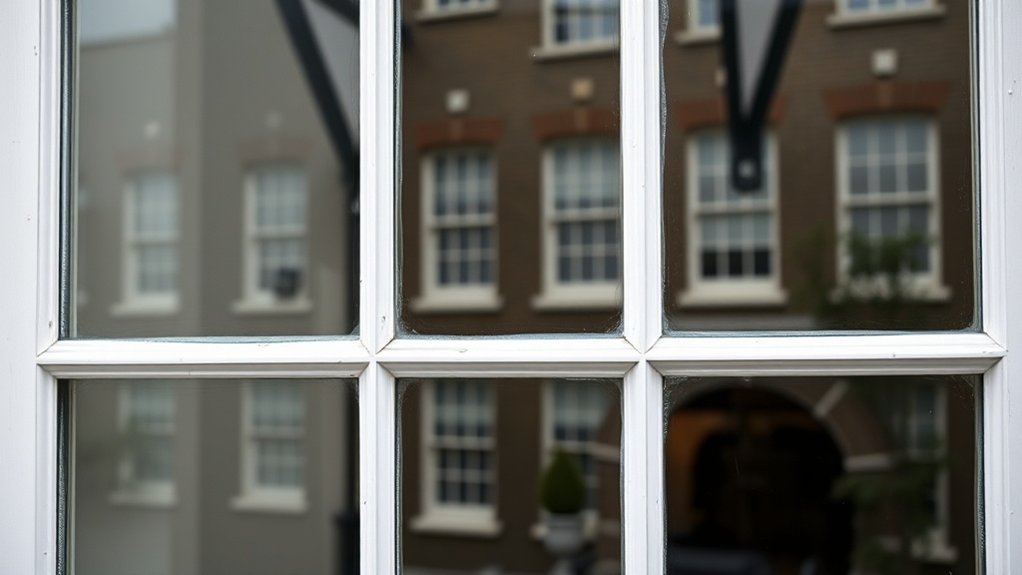 Georgian Bar Leaded Glass Pinner