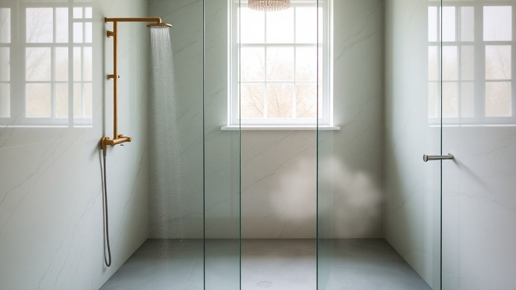 Wet Room Glass Panels Pinner