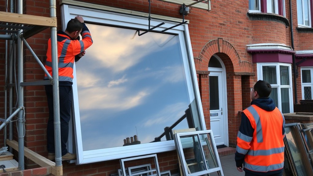 Window Installation Hatch End